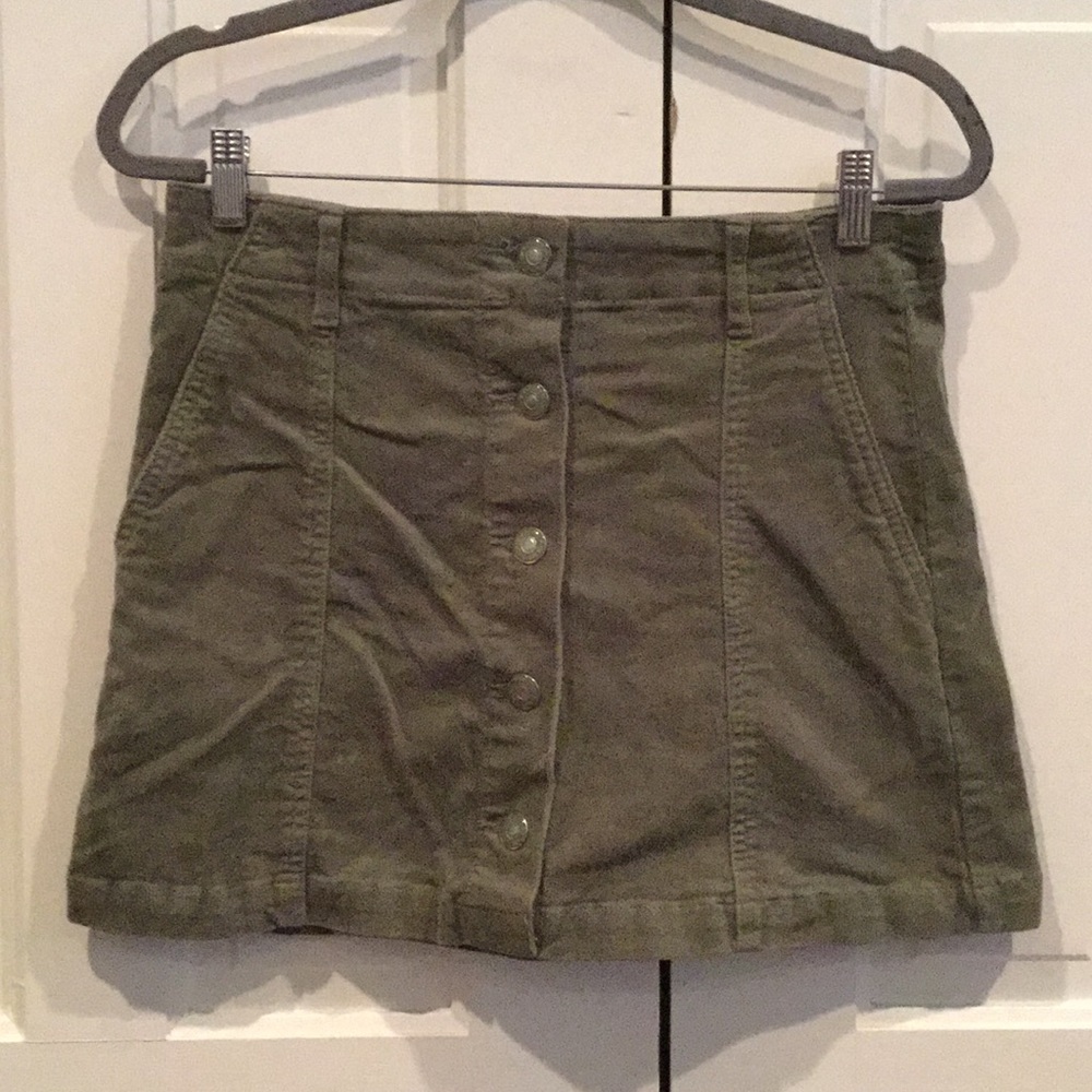 Corduroy Skirt